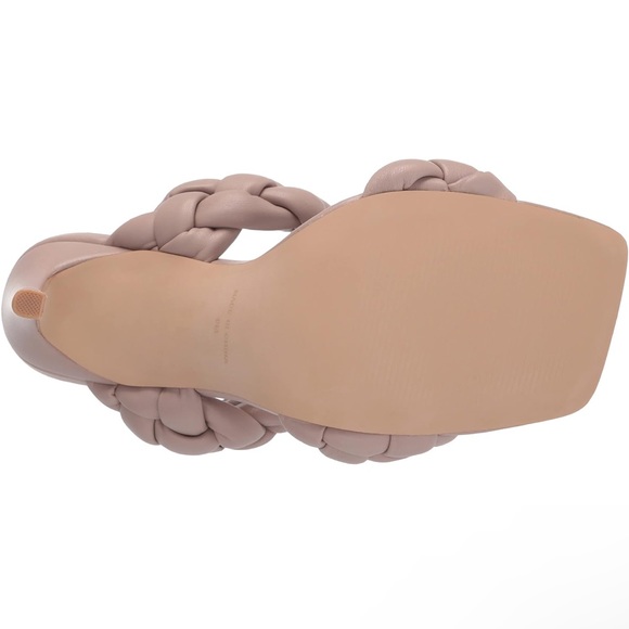 Steve Madden Kenley Taupe braided stiletto
sandal heel - Picture 5 of 7